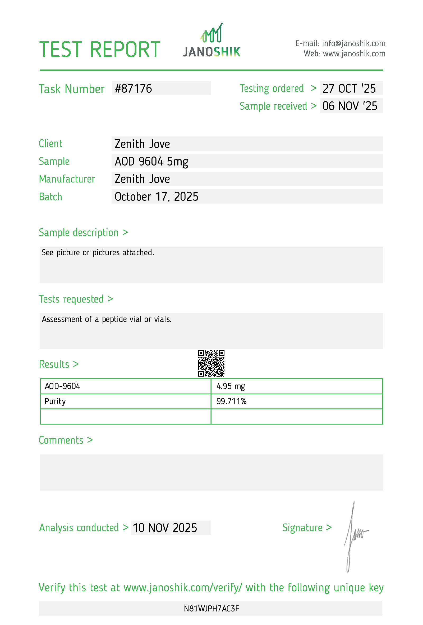 AOD-9604 5mg Vial/ Kit - Image 2